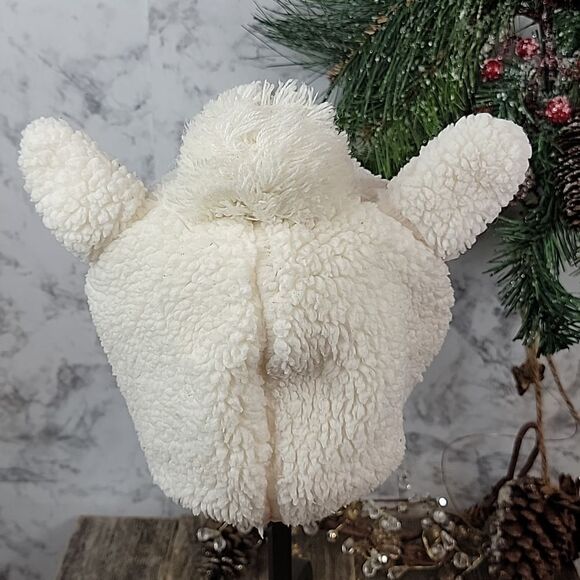 Kids size plush winter animal hat - Picture 3 of 7